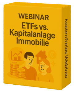 Bild Webinar "ETF vs. Kapitalanlage-Immobilie"